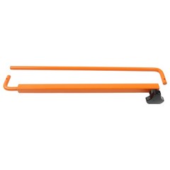 Orange Easy Change Quick Hitch w/Stabilizer Bar for Category 2 Tractor/Implement