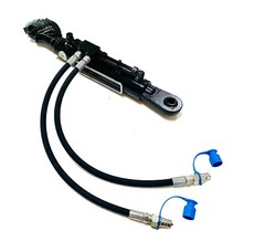 Hydraulic Top Link Cat 2+2 with Hook, 23-6″-33,65″ / 8″Stroke with Valve+Hoses