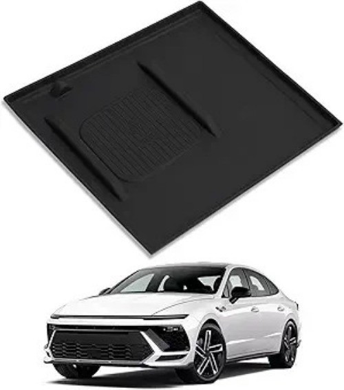 Center Console Wireless Charging Pad Fit for Sonata 2024 2025 Silicone Non-Slip