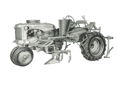 Allis Chalmers A Birds-Eye Model C Cultivator or Front Mounted Planter Brochure