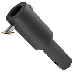 Auger Bit Adapter 2″ Female to Male Hex for Skid Steer Implement Steel
