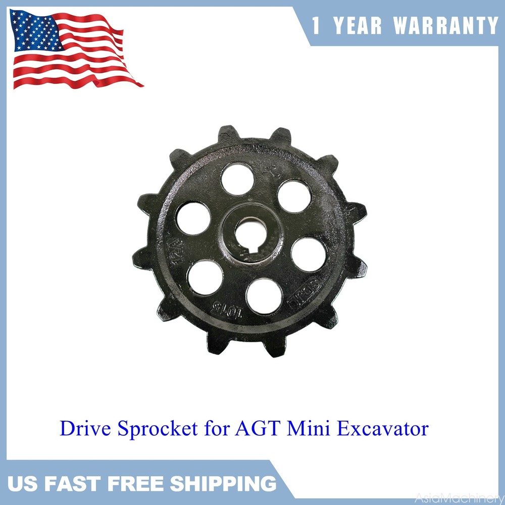 Drive Sprocket for Mini Excavator Attachment AGT QDL-H12