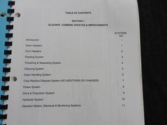 1998 ALLIS CHALMERS Gleaner Combine Service Repair Training Manual R52 R62 R72