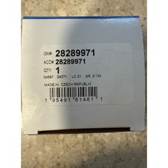 GM Genuine Parts ACDelco 28289971 Vapor Canister Purge Valve New OE