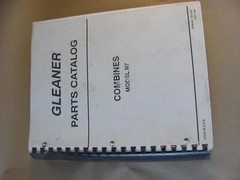 Gleaner N7 Combine Parts Catalog Manual Book 79017092 ~ Preowned