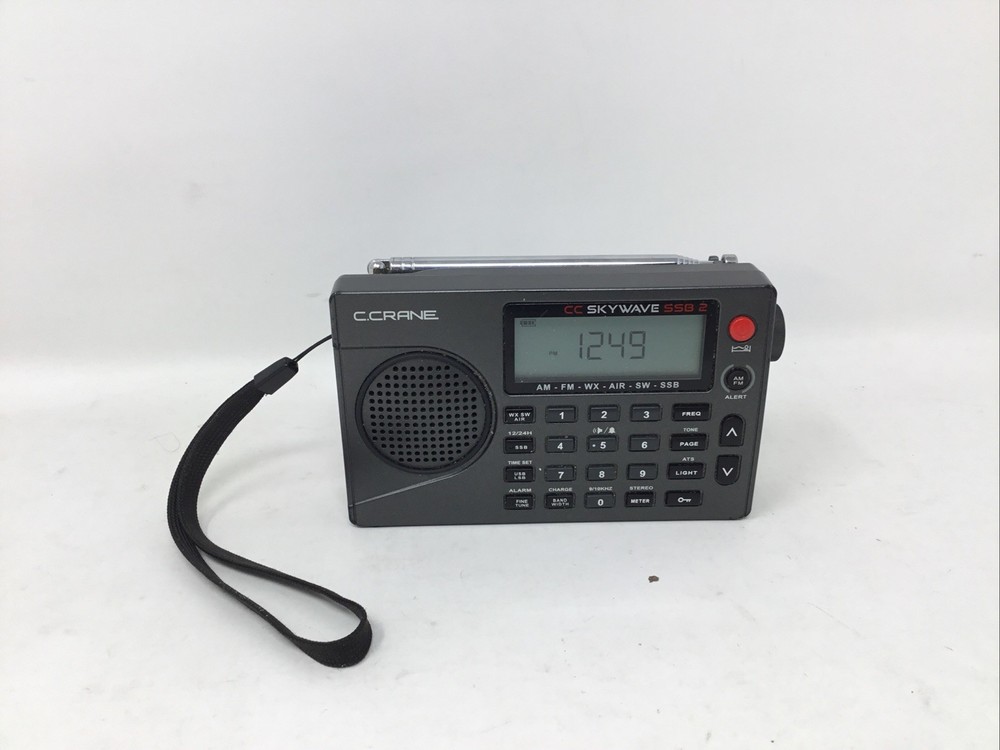 C. Crane CC Skywave SSB 2 AM/FM/SW/NOAA/VHF Aviation Radio Single Side Band Case