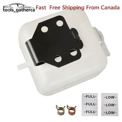 For Coolant Reservoir With Bracket In Kubota 1PC Overflow Coolant Bottle