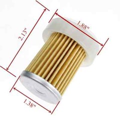 10PCS Fuel Filter w/O-Rings 6A320-59930 for Kubota B3030 B7400 B7410 B7500 B7510