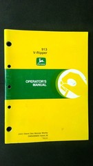 John Deere 913 V-Ripper Operator’s Manual Original Equipment Guide