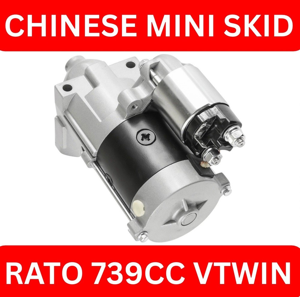 The RATO 739cc Starter For Chinese Mini Excavators with a RATO 739cc Engine