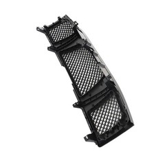 Front Upper Grille Glossy Black Mesh Replacement for 2004-2007 Titan Pickup