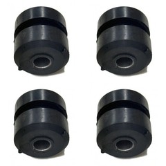(4) Rubber Isolator Engine Mount for John Deere 6135 Engines 6135HF475 6135HF485