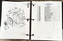 Case IH 7120 Tractor Service Manual Parts Catalog Repair Set Workshop Book