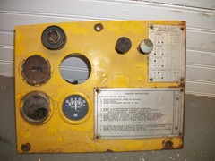 Caterpillar 12E Motor Grader Instrument Panel Gauges Plate Cat 12