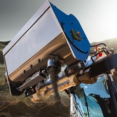 48″ Concrete Mix Bucket Attachment For Skid Steer Loader in Stock USA Warehouse