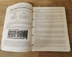 Hercules JX JXL Series 6 Cyl Gas Engine Operations & Maintenance Manual NICE!