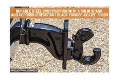 Buyers Products PM3109 Pintle Hook Mount, 4 Position Adjustable Trailer Hitch…