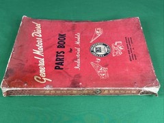 1948 General Motors Diesel, Parts Book Manual for Industrial Models Series 71