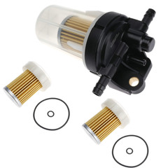 Fuel Filter Assembly and 2pcs Filter For Kubota B-Series 6A320-58862 6A320-58830