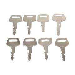 41 Heavy Equipment Keys For Case Cat Komatsu JCB Kubota Bobcat Volvo Doosan JLG