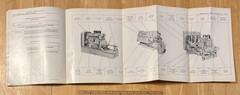 Lot of 2 Vintage 1950s GM Detroit Diesel Series 71 Engine Operators Manuals