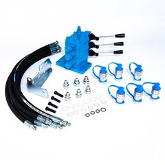 HYDRAULIC TRIPLE REMOTE VALVE FORD 5000, 5600, 6000, 6600, 7000, 7600
