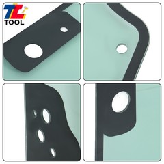 Cab Front Door Glass 345-6230 3456230 For Caterpillar 226D 232D 279D 297D