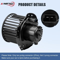 AC Blower Motor Fan Fits for 1994-2004 Chevy S10 Astro GMC Safari, 700092 | H…