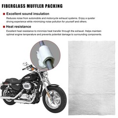 Yourkar Muffler Mat 13.8×9.8×0.3 Inch Fiberglass