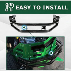 Rear Bumper Bar & Hitch Kit For John Deere Z235 Z345M Zero-Turn Mowers #BM2448