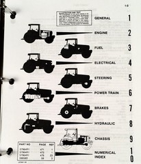 Case IH 7120 Tractor Service Manual Parts Catalog Repair Set Workshop Book