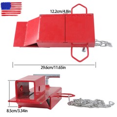 2″ Hitch Receiver Forklift Trailers Towing Adapter Pallet Forks Attachment