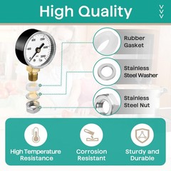 5 Sets Pressure Cooker Gauge Fastener Pack 82248 Fit for Presto 0.7087 inches
