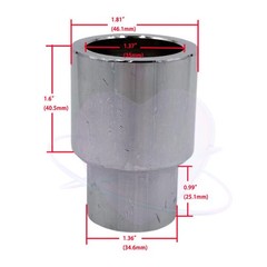 Car Lift Tray Heightening Feet Plus Pad Solid Lift Parts Kit Dia. 35mm