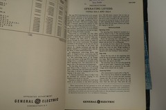 Care Maintenance and Operation Bucyrus Erie Machine Manual General Electric