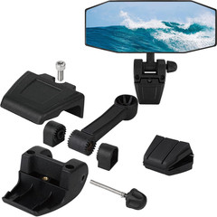 Boat Mirror Rear View Pontoon Mirror for Marine Ski Water Skiing Surfing,4.7″ X