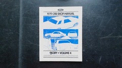 Ford 1979 Car Shop Manual Body Vol 4 FPS 365-126-79 D Repair Guide OEM