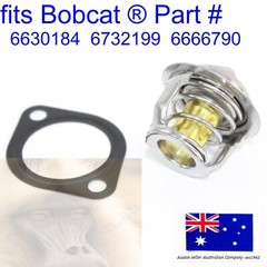 for Bobcat Kubota Thermostat 6630184 with Heater S175 S185 T190 L28 5600 337 341