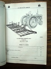IH Farmall Mccormick Super C Fast Hitch Farm Implements Parts Manual