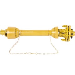VEVOR PTO Shaft PTO Drive Shaft 1-3/8″x6 Spline w/Slip Clutch Yellow T4 31.5-41″