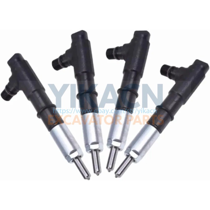 6698542 669-8542 4X Fuel Injector For Bobcat A300 A770 S220 S300 Excavator
