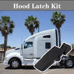 2 Pack Hood Latch Fit for Kenworth T680 2013-2024, Hood Latch Replace L56-6027