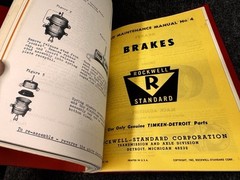 Vintage PETERBILT Owner’s Maintenance Manual Rare Early 1960s Model 282 ST 282ST