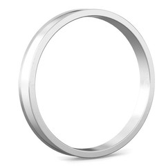 Hubcentric Rings 60.1mm ID to 64.1mm OD – Silver Aluminum Hub Rings (Pack of 4)