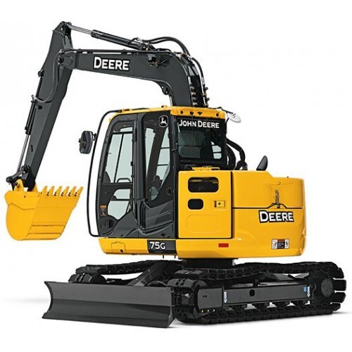 JOHN DEERE 75G FT4 EXCAVATOR DIAGNOSTIC, OPERATION AND TEST SERVICE PDF ON USB