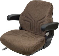 Grammer 731 Seat Assembly – Brown Fabric
