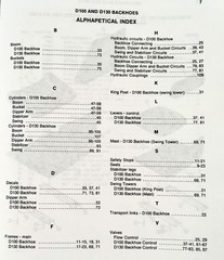 J I Case D100 And D130 Backhoes Parts Catalog Manual N0. B1275 For Uni-Loaders