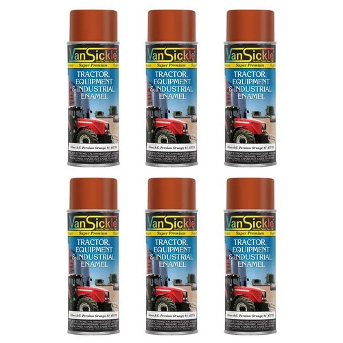 Allis Chalmers Persian Orange Tractor Aerosol 6-Pack fits Paint Allis Chalmers