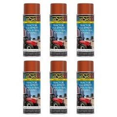 Allis Chalmers Persian Orange Tractor Aerosol 6-Pack fits Paint Allis Chalmers