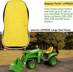 Durable Waterproof Tractor Seat Cover – Large Fit for Multiple Tractor Models